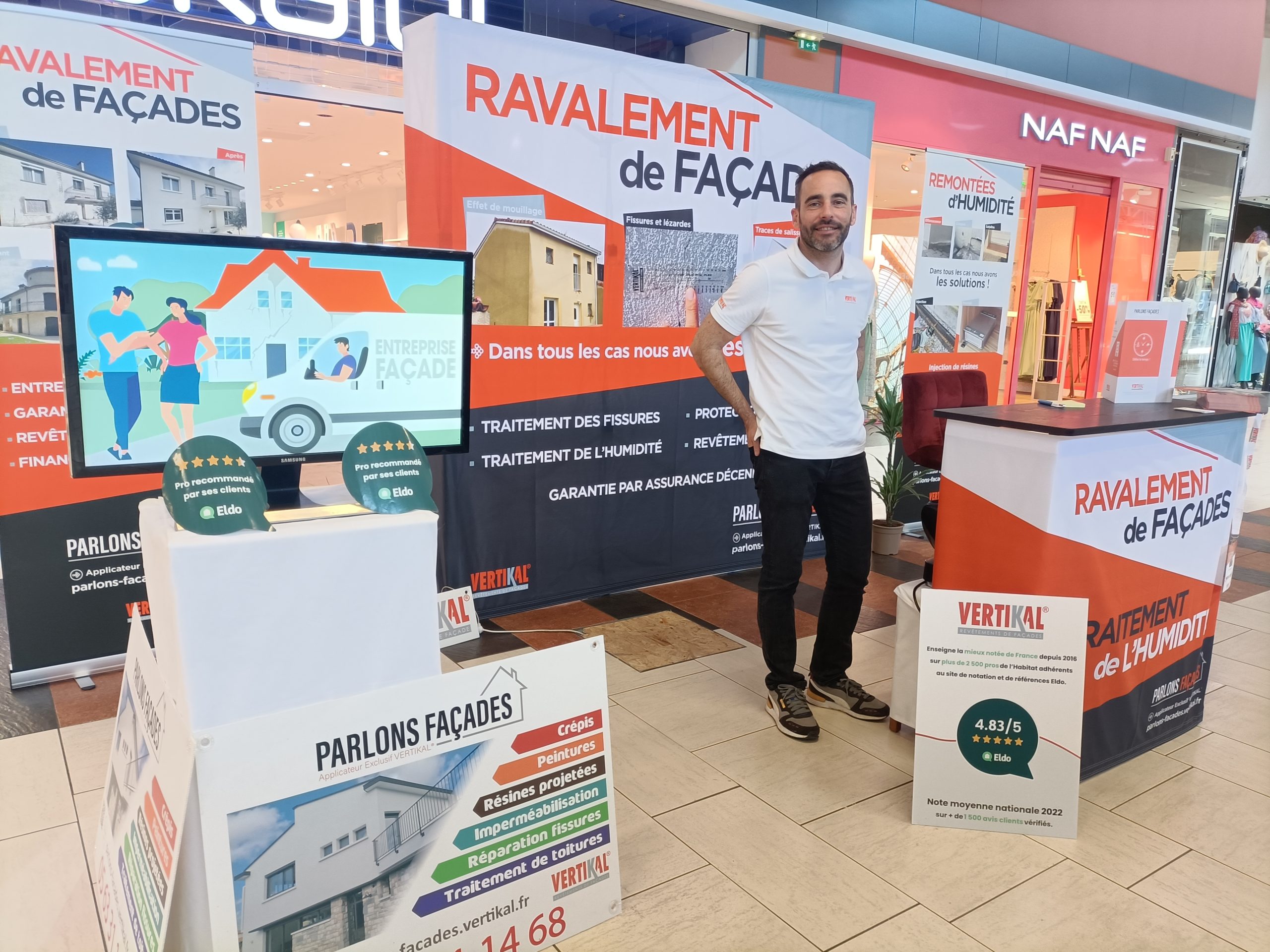 Lire la suite à propos de l’article PARLONS FACADES dans la galerie marchande du centre commercial Auchan Montauban